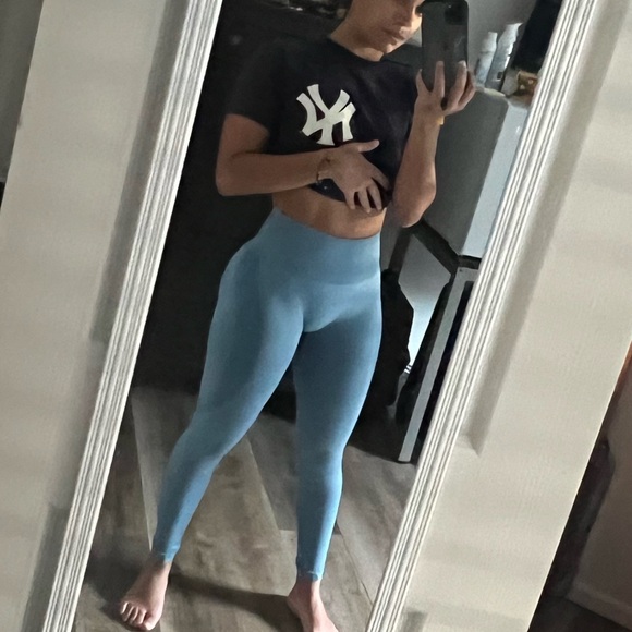 NVGTN Pants - NVGTN blue leggings